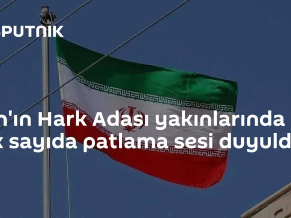 İran'ın Hark Adası yakınlarında çok sayıda patlama sesi duyuldu