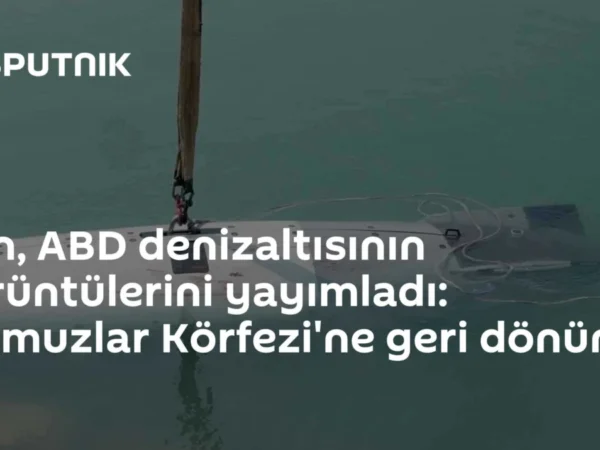 İran, ABD denizaltısının görüntülerini yayımladı: 'Domuzlar Körfezi'ne geri dönün'