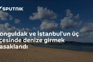 Zonguldak ve İstanbul'un üç ilçesinde denize girmek yasaklandı