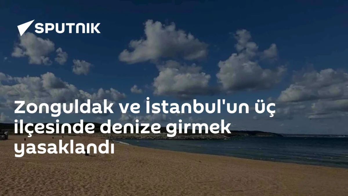 Zonguldak ve İstanbul'un üç ilçesinde denize girmek yasaklandı