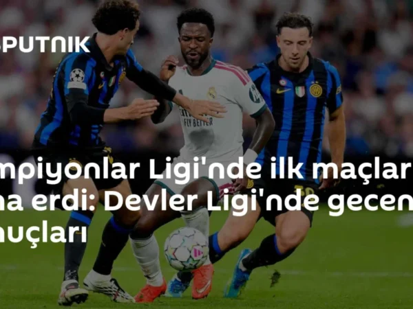 Şampiyonlar Ligi'nde ilk maçlar sona erdi: Devler Ligi'nde gecenin sonuçları