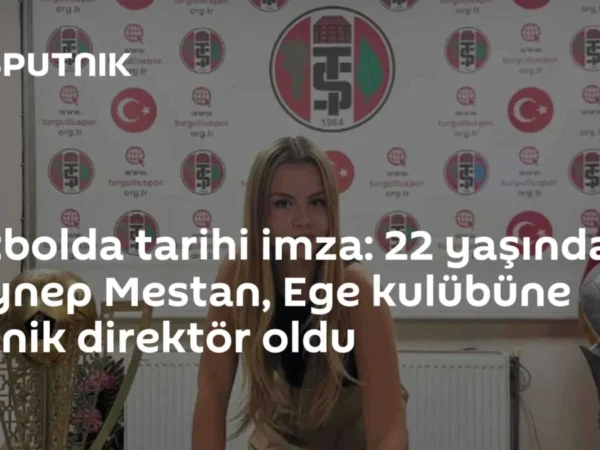 Futbolda tarihi imza: 22 yaşındaki Zeynep Mestan, Ege kulübüne teknik direktör oldu