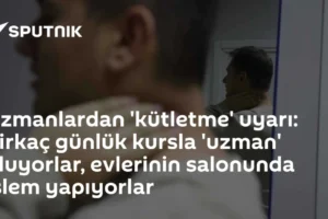 Uzmanlardan 'kütletme' uyarı: Birkaç günlük kursla 'uzman' oluyorlar, evlerinin salonunda işlem yapıyorlar