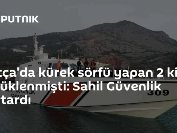 Datça'da kürek sörfü yapan 2 kişi sürüklenmişti: Sahil Güvenlik kurtardı