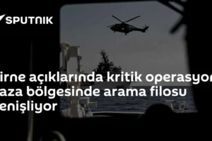 Girne açıklarında kritik operasyon: Kaza bölgesinde arama filosu genişliyor