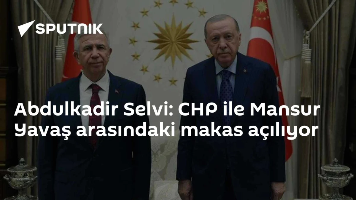 Abdulkadir Selvi: CHP ile Mansur Yavaş arasındaki makas açılıyor