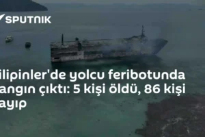 Filipinler'de yolcu feribotunda yangın çıktı: 5 kişi öldü, 86 kişi kayıp