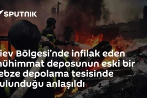 Kiev Bölgesi’nde infilak eden mühimmat deposunun eski bir sebze depolama tesisinde bulunduğu anlaşıldı
