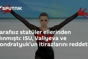 Tarafsız statüler ellerinden alınmıştı: ISU, Valiyeva ve Kondratyuk’un itirazlarını reddetti