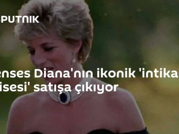 Prenses Diana'nın ikonik 'intikam elbisesi' satışa çıkıyor
