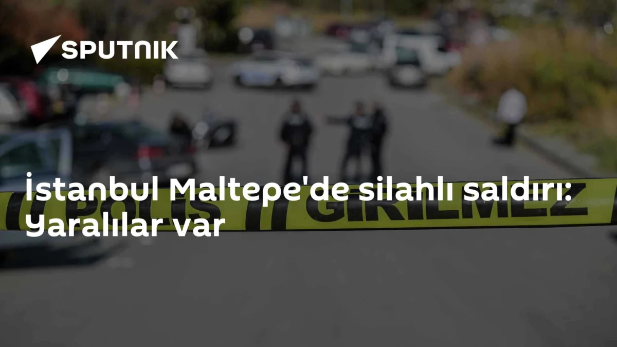 İstanbul Maltepe'de silahlı saldırı: Yaralılar var