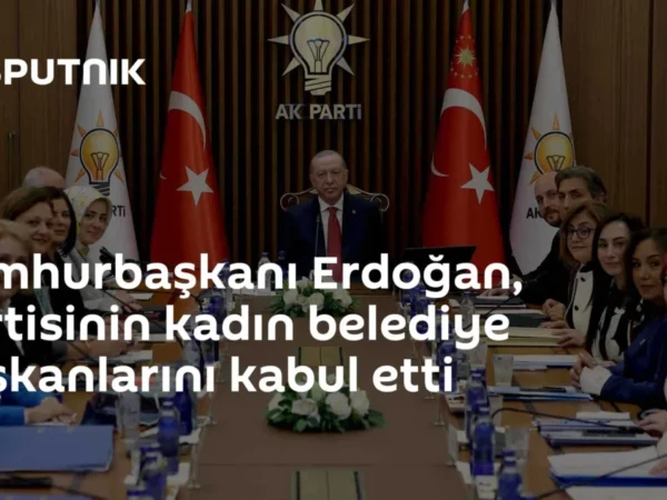 Cumhurbaşkanı Erdoğan, partisinin kadın belediye başkanlarını kabul etti