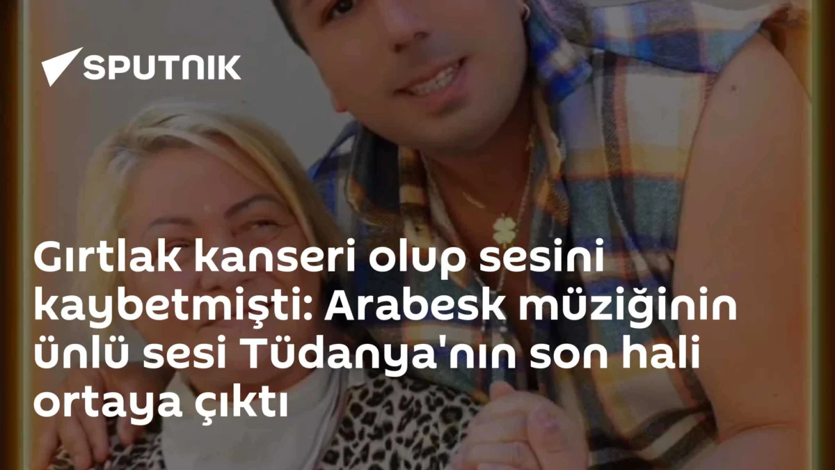 Gırtlak kanseri olup sesini kaybetmişti: Arabesk müziğinin ünlü sesi Tüdanya'nın son hali ortaya çıktı