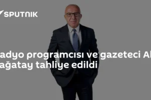 Radyo programcısı ve gazeteci Ali Çağatay tahliye edildi