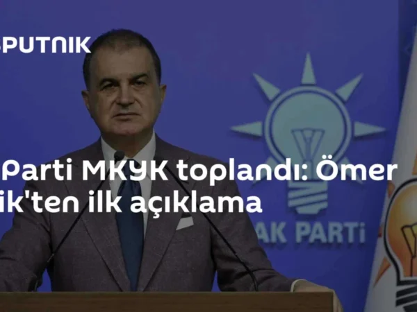 AK Parti MKYK toplandı: Ömer Çelik'ten ilk açıklama