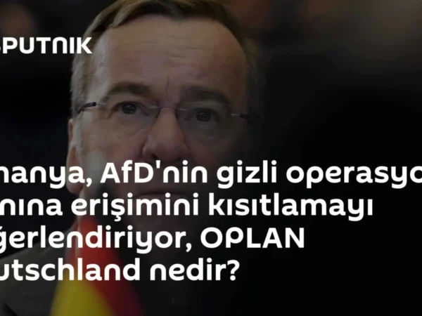 Almanya, AfD'nin gizli operasyon planına erişimini kısıtlamayı değerlendiriyor, OPLAN Deutschland nedir?