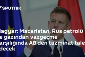 Magyar: Macaristan, Rus petrolü ve gazından vazgeçme karşılığında AB’den tazminat talep edecek