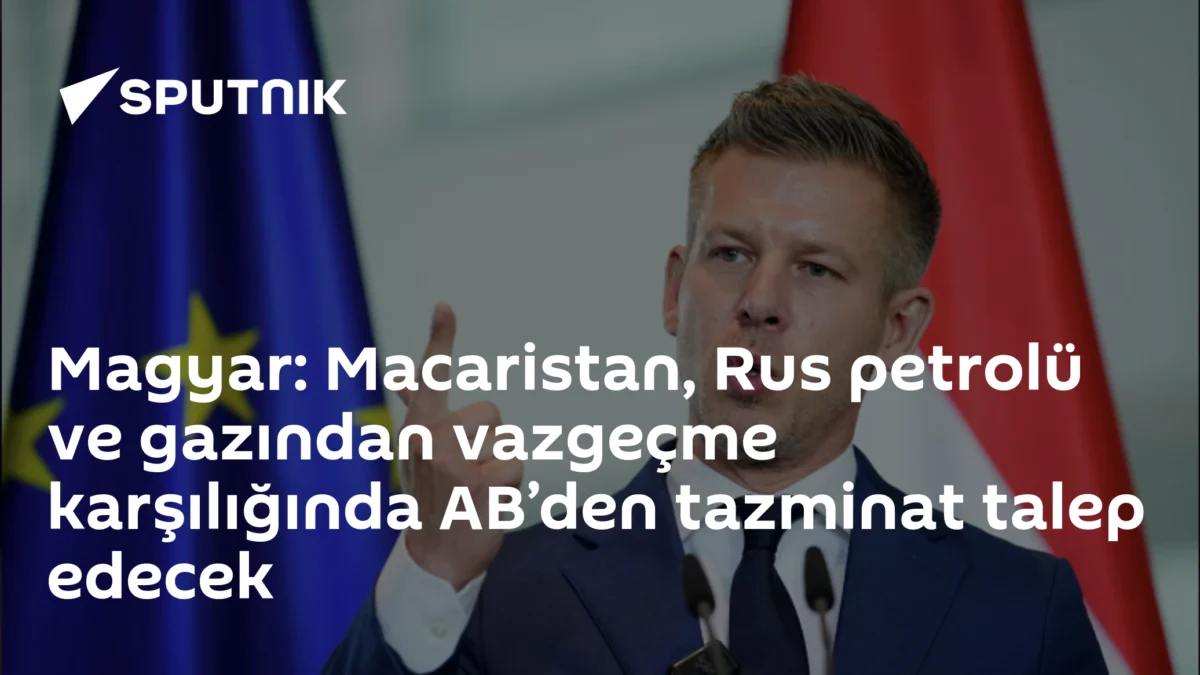 Magyar: Macaristan, Rus petrolü ve gazından vazgeçme karşılığında AB’den tazminat talep edecek