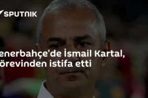 Fenerbahçe'de İsmail Kartal, görevinden istifa etti