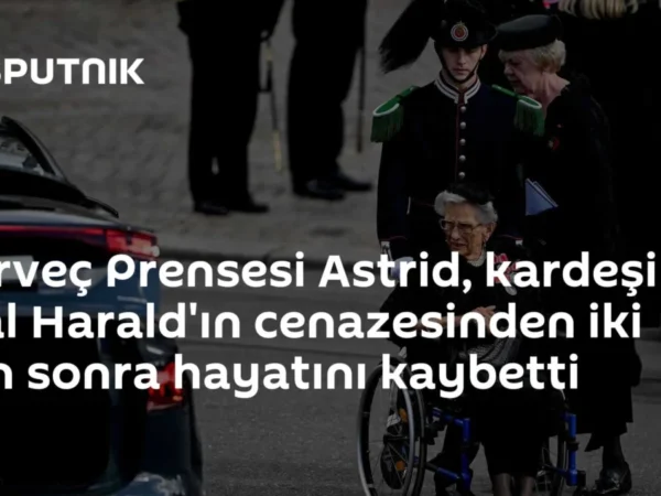 Norveç Prensesi Astrid, kardeşi Kral Harald'ın cenazesinden iki gün sonra hayatını kaybetti