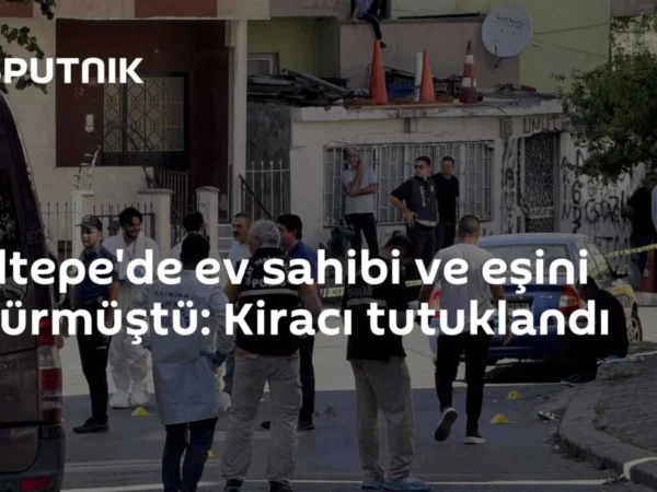Maltepe'de ev sahibi ve eşini öldürmüştü: Kiracı tutuklandı