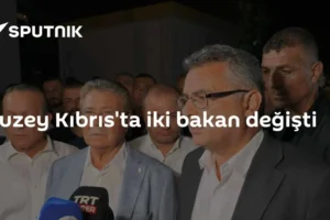 Kuzey Kıbrıs'ta iki bakan değişti