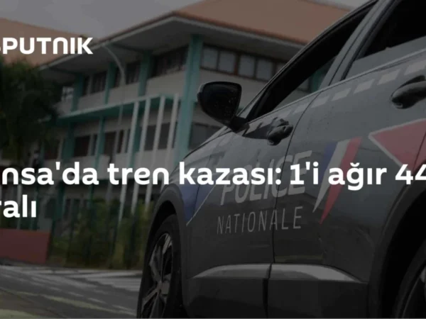 Fransa'da tren kazası: 1'i ağır 44 yaralı