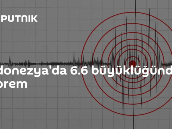 Endonezya'da 6.6 büyüklüğünde deprem