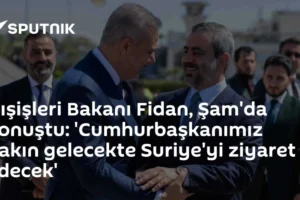 Dışişleri Bakanı Fidan, Şam'da konuştu: 'Cumhurbaşkanımız yakın gelecekte Suriye'yi ziyaret edecek'