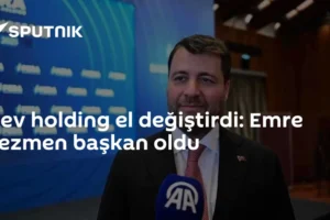 Dev holding el değiştirdi: Emre Tezmen başkan oldu