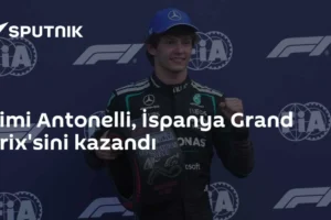 Kimi Antonelli, İspanya Grand Prix'sini kazandı