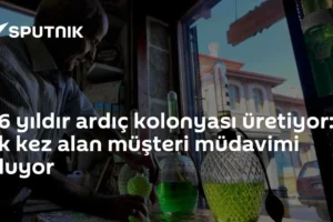 36 yıldır ardıç kolonyası üretiyor: İlk kez alan müşteri müdavimi oluyor
