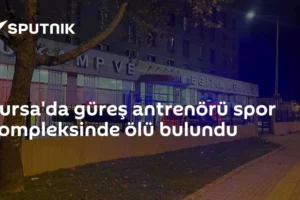 Bursa'da güreş antrenörü spor kompleksinde ölü bulundu
