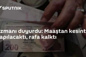 Uzmanı duyurdu: Maaştan kesinti yapılacaktı, rafa kalktı