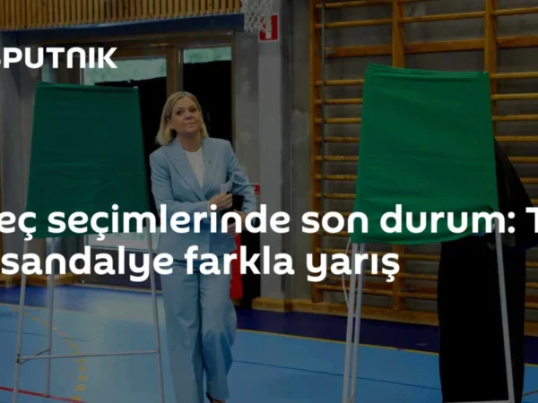 İsveç seçimlerinde son durum: Tek bir sandalye farkla yarış
