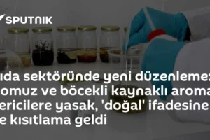 Gıda sektöründe yeni düzenleme: Domuz ve böcekli kaynaklı aroma vericilere yasak, 'doğal' ifadesine de kısıtlama geldi