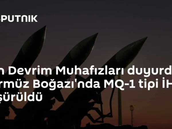 İran Devrim Muhafızları duyurdu: Hürmüz Boğazı'nda MQ-1 tipi İHA düşürüldü