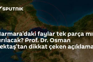 Marmara’daki faylar tek parça mı kırılacak? Prof. Dr. Osman Bektaş’tan dikkat çeken açıklama