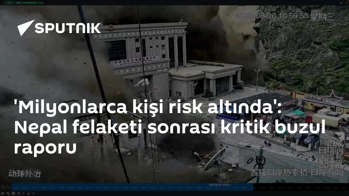 'Milyonlarca kişi risk altında': Nepal felaketi sonrası kritik buzul raporu