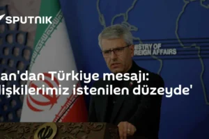 İran'dan Türkiye mesajı: 'İlişkilerimiz istenilen düzeyde'