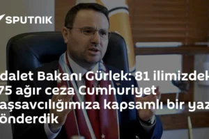 Adalet Bakanı Gürlek: 81 ilimizdeki 175 ağır ceza Cumhuriyet Başsavcılığımıza kapsamlı bir yazı gönderdik