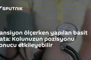 Tansiyon ölçerken yapılan basit hata: Kolunuzun pozisyonu sonucu etkileyebilir