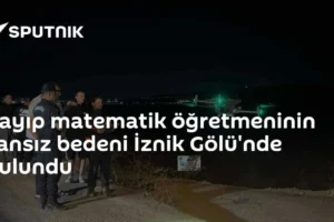 Kayıp matematik öğretmeninin cansız bedeni İznik Gölü'nde bulundu