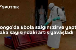 Kongo'da Ebola salgını zirve yaptı: Vaka sayısındaki artış yavaşladı