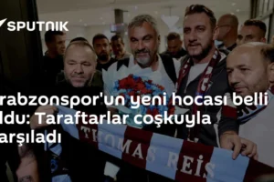 Trabzonspor'un yeni hocası belli oldu: Taraftarlar coşkuyla karşıladı