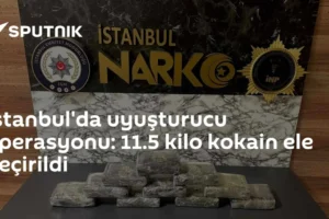 İstanbul'da uyuşturucu operasyonu: 11.5 kilo kokain ele geçirildi