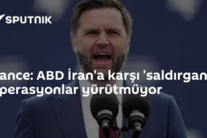 Vance: ABD İran'a karşı 'saldırgan' operasyonlar yürütmüyor
