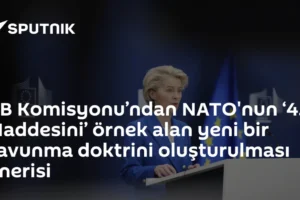 AB Komisyonu’ndan NATO'nun ‘4. Maddesini’ örnek alan yeni bir savunma doktrini oluşturulması önerisi