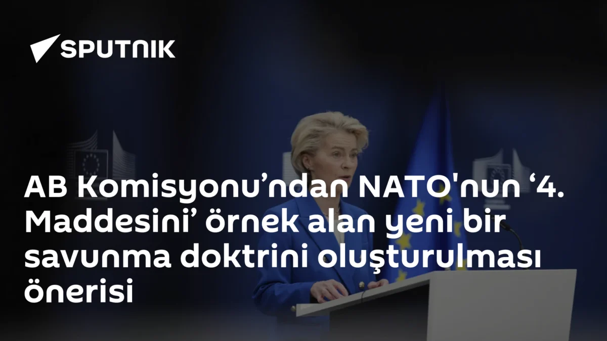 AB Komisyonu’ndan NATO'nun ‘4. Maddesini’ örnek alan yeni bir savunma doktrini oluşturulması önerisi