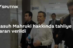 Nasuh Mahruki hakkında tahliye kararı verildi